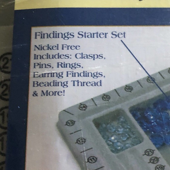 New Darice Jewelry Making Starter Kit Gold Design Board Sealed - Picture 4 of 6